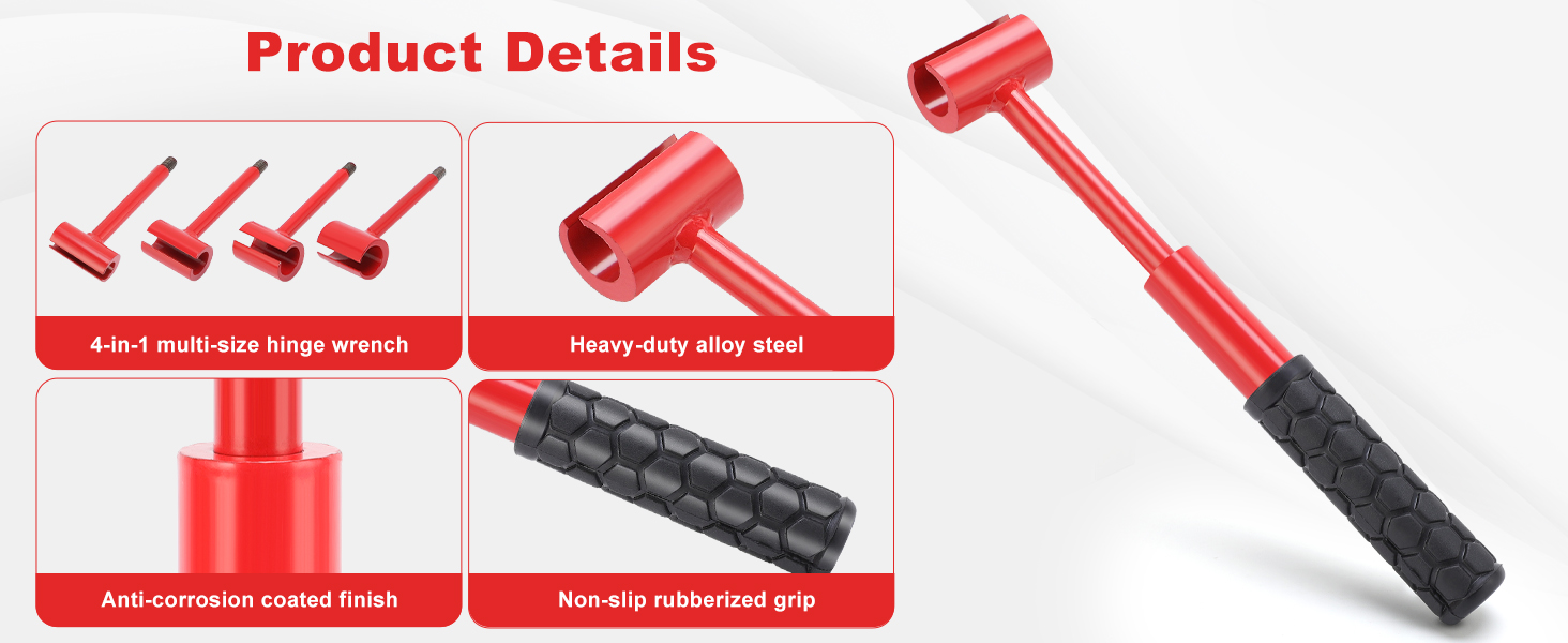 Gugxiom Door Hinge Adjustment Tool Set