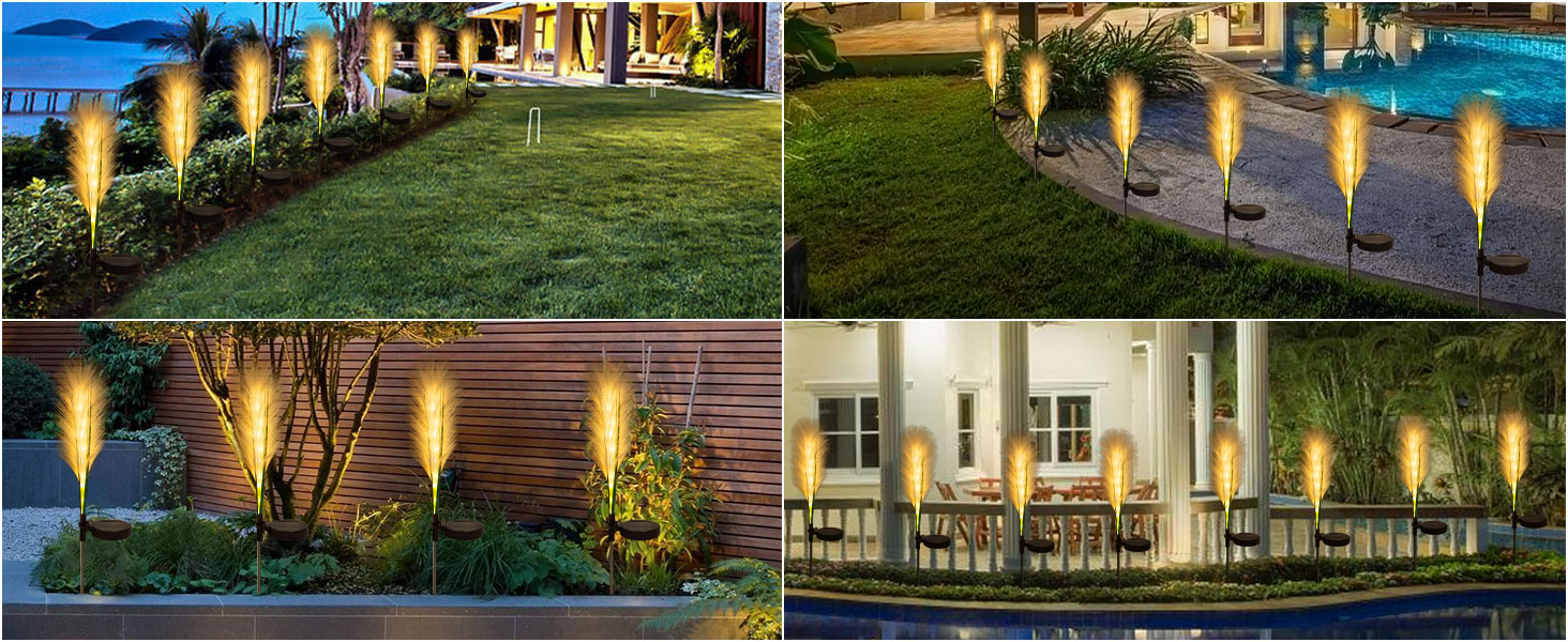 Décoration solaire pour Allée, Terrasse, Patio, Passerelle, Balcon