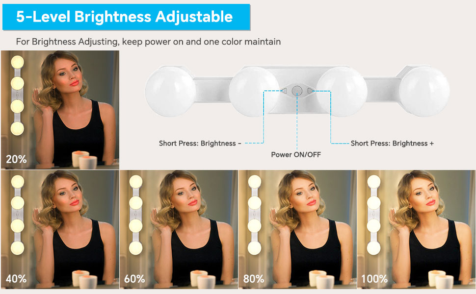 lampe miroir led rechargeable