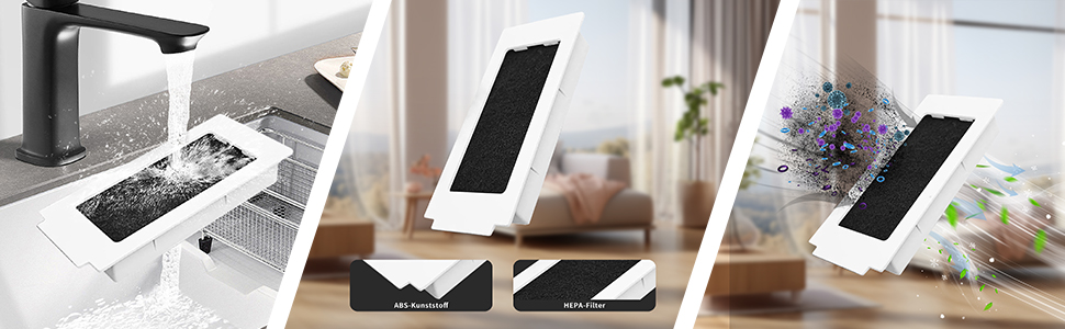 Filtre HEPA pour Ecovacs T30 OMNI
