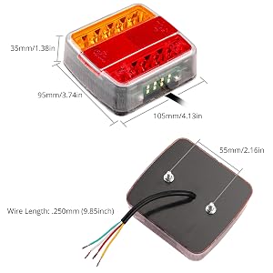 rear stop lights
