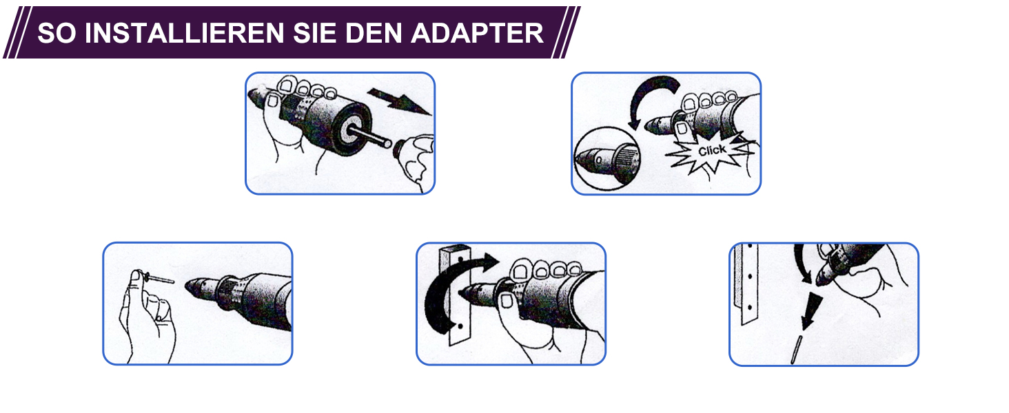 Adaptateur de rivets 