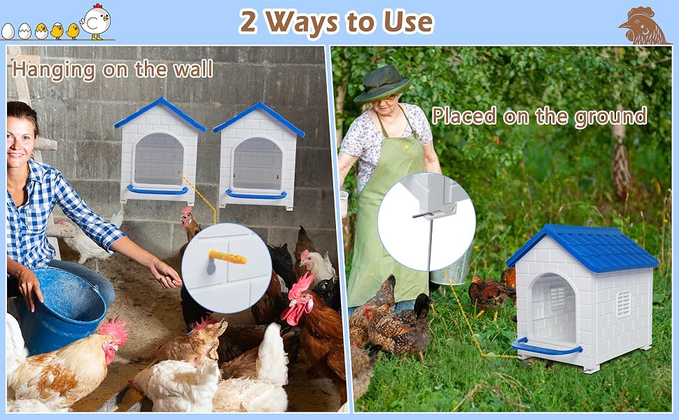 chicken nesting boxes for laying eggs