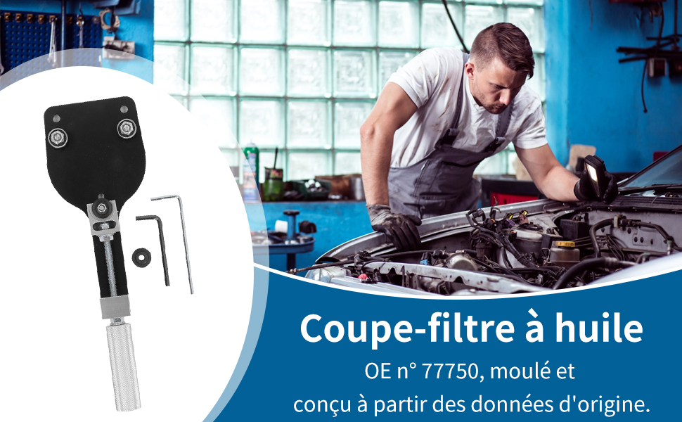 Coupe-filtre à Huile 77750 Gamme D'outils de Réparation Automatique de Coupe 