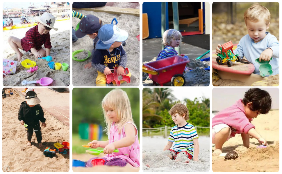 Couverture de Bac à Sable Carrée Housse Fosse Cordon Serrage Sandbox Tissu Taffetas de Polyester 