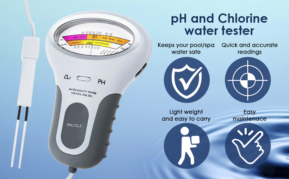Chlorine&PH Meter 