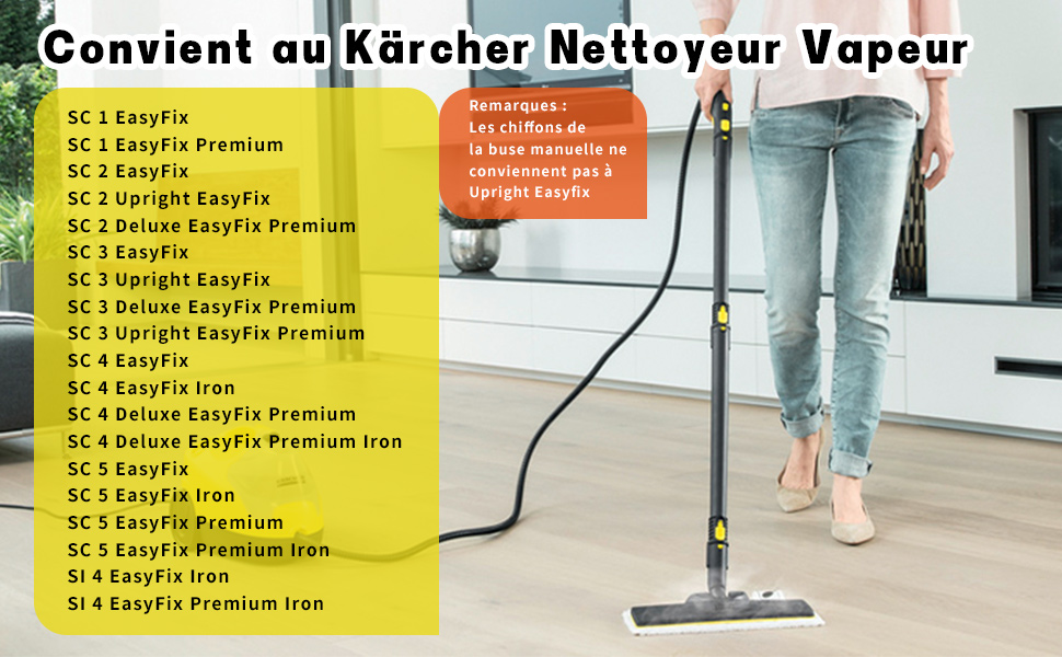 Ersatzmop für Kärcher SC3