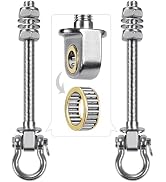 SELEWARE Lot de 2 crochets de plafond robustes en acier inoxydable 304