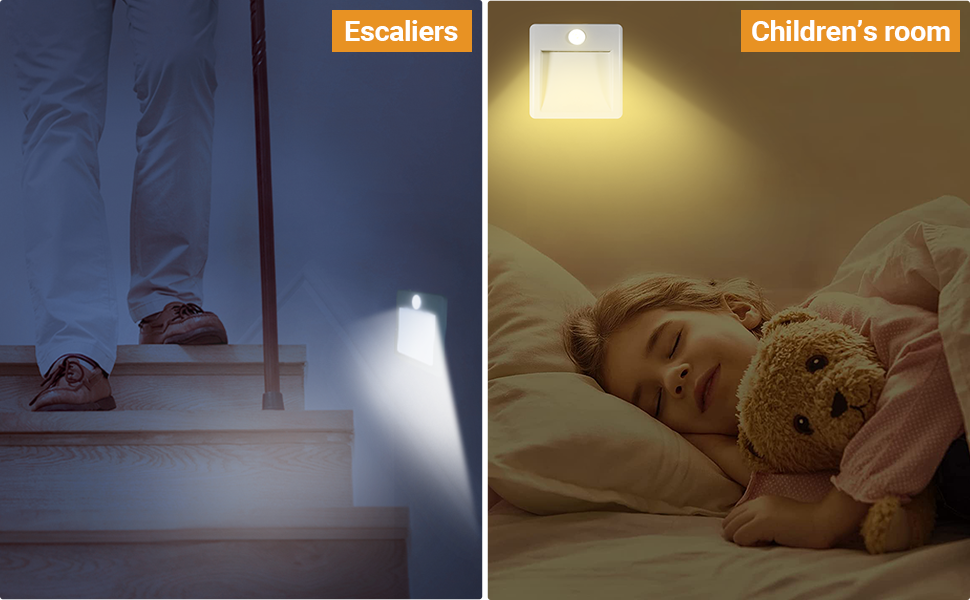 2 Températures de Couleur & Luminosité Réglable