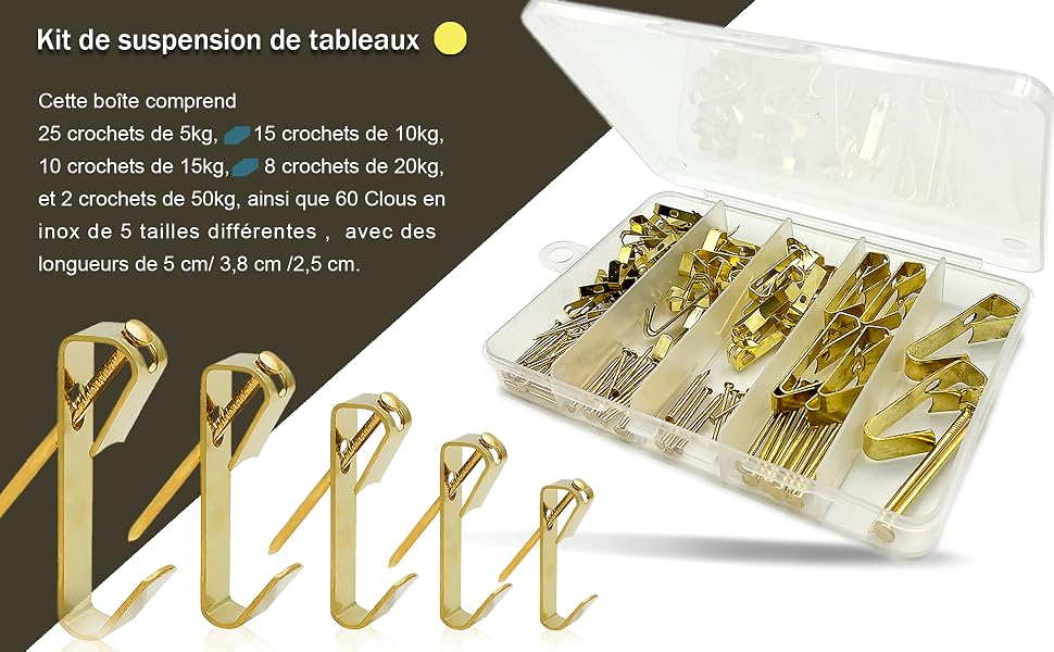 accroche cadre sans trou