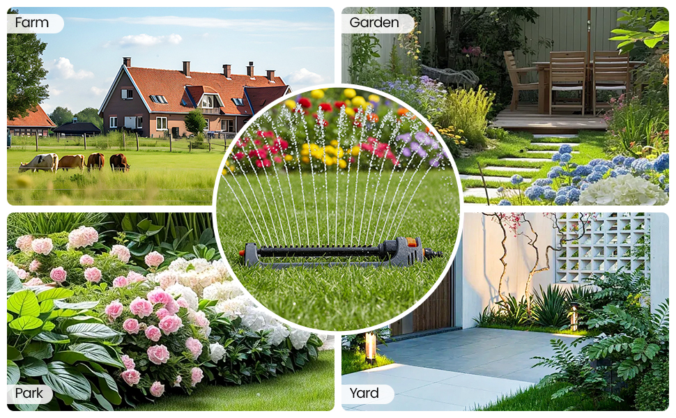 Oscillating Lawn Sprinkler