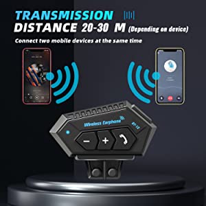 Accessoire pour Casque Moto Telecommande