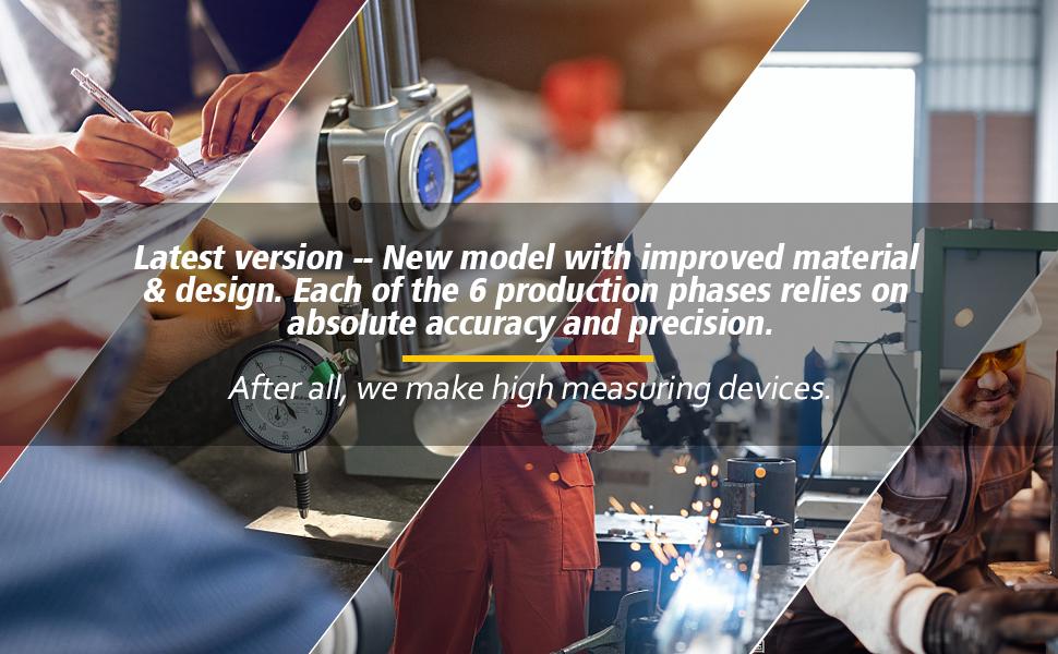 Die beste Version – neues Modell mit verbesserter Materialkonzeption. Jede der sechs Produktionsphasen erfordert absolute Genauigkeit und Präzision.