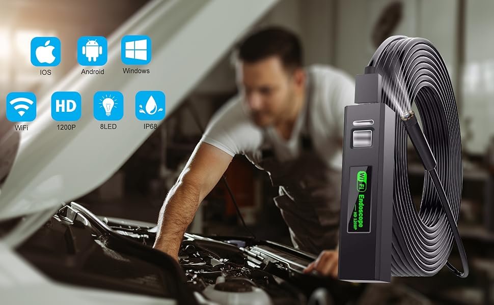 WiFi Endoscope camera