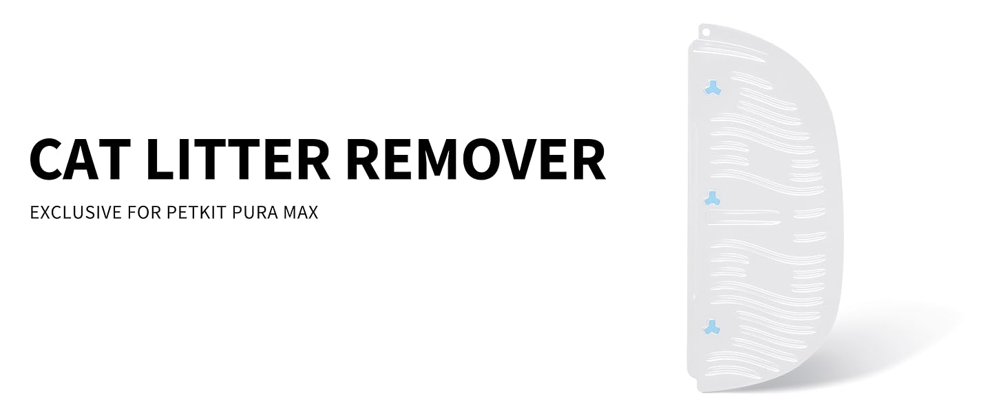 cat litter remover for pura max self-cleaning litter box