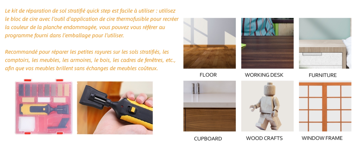 Kit outil de réparation de rayures