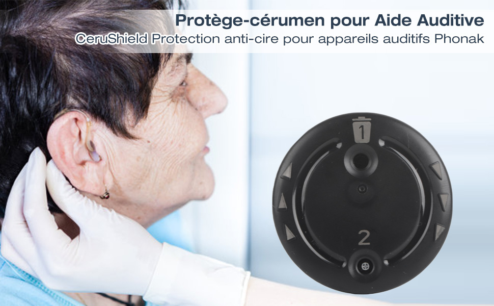 Hearing aid for seniors Earwax protector for Hearing Aid