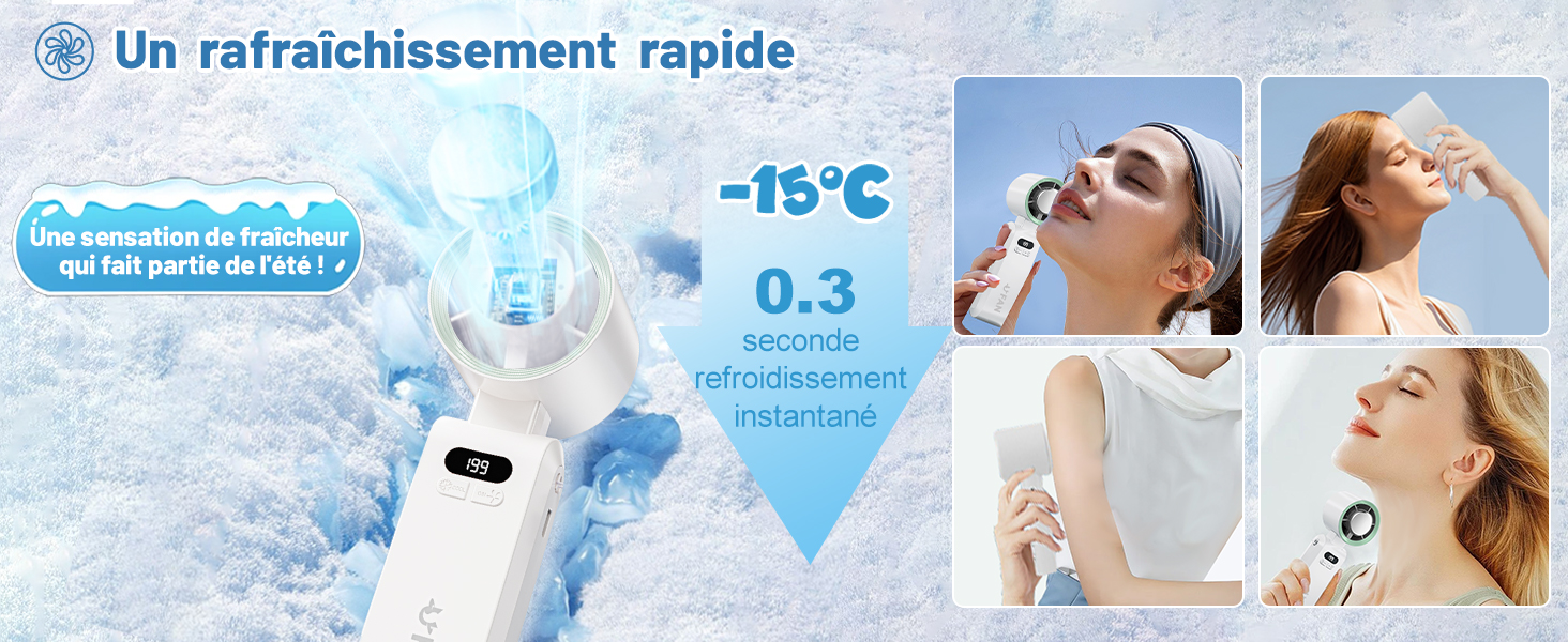 ventilateur main portable