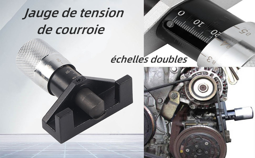 Jauge de tension de courroie