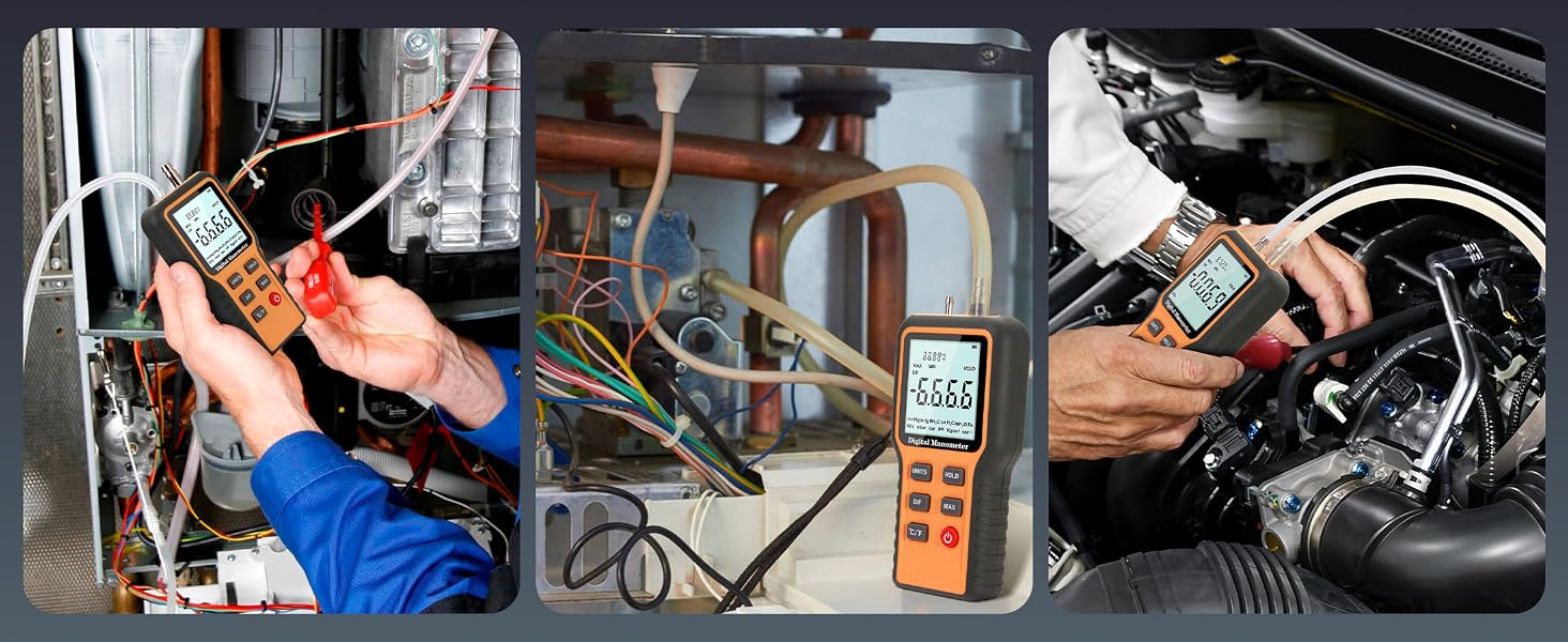 Manometro digitale HVAC
