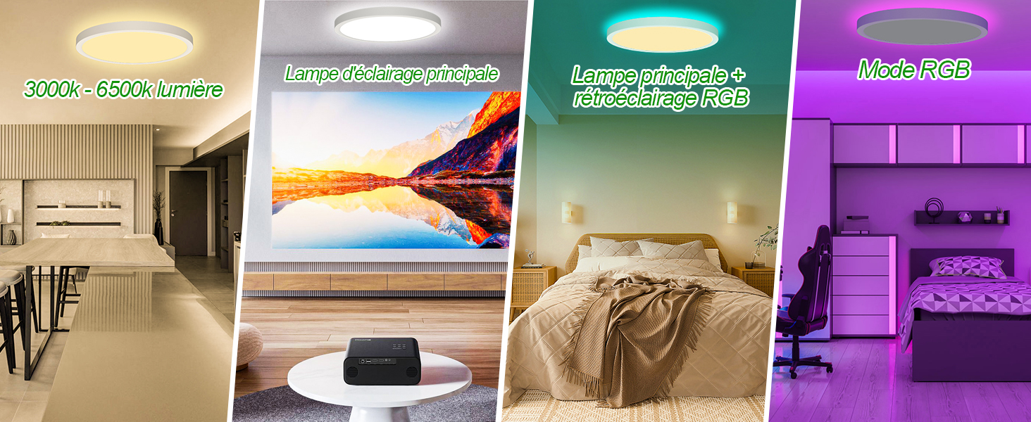 plafonnier chambre