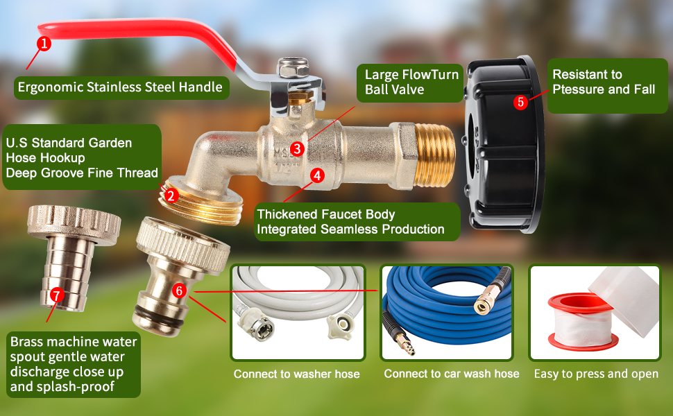 raccord cuve 1000l