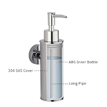 wall mounted soap dispenser