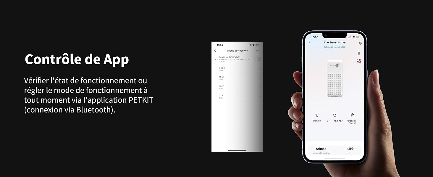 Désodorisant PETKIT PURA Air Smart Spray