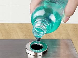 flll with soap