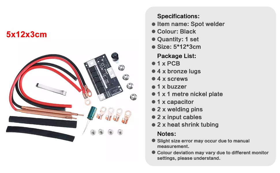 12V Spot Welder Set