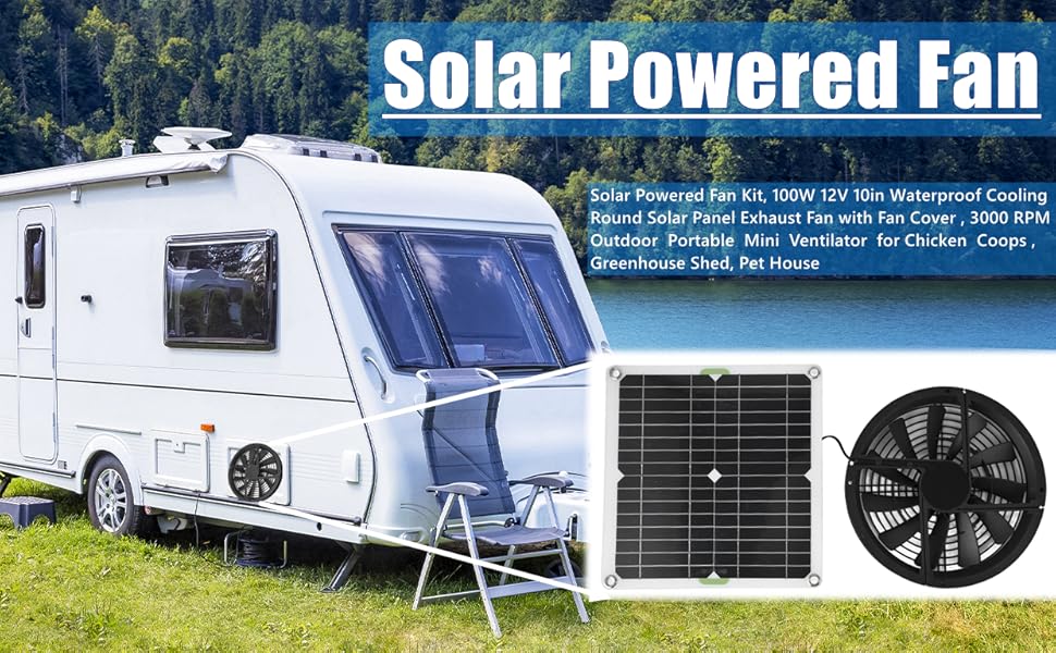 Kit de Ventilateur Solaire