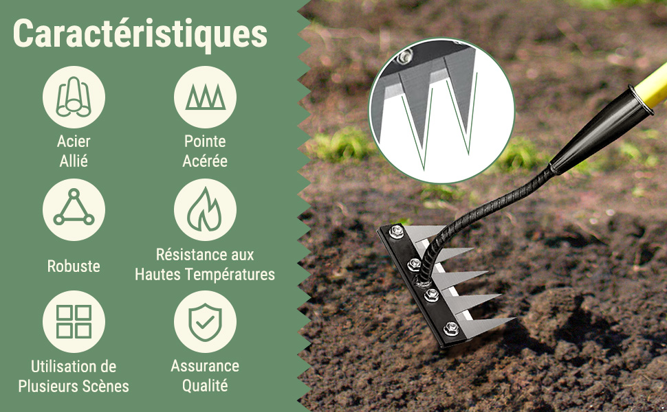 Rateau de Désherbage