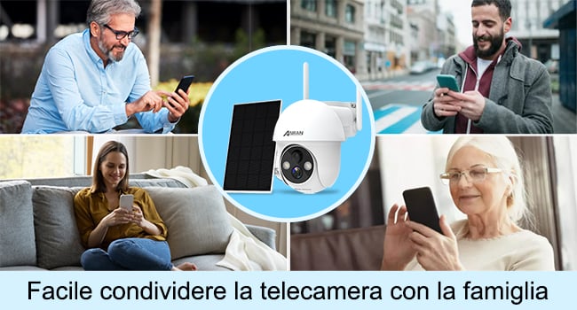 telecamera da esterno solare telecamera esterna wifi telecamera con pannello solare da esterno