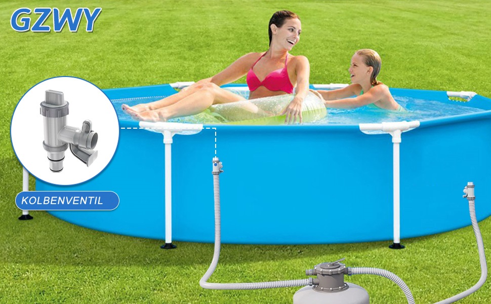 Pool Plunger Valve Plus for Above Ground Pool