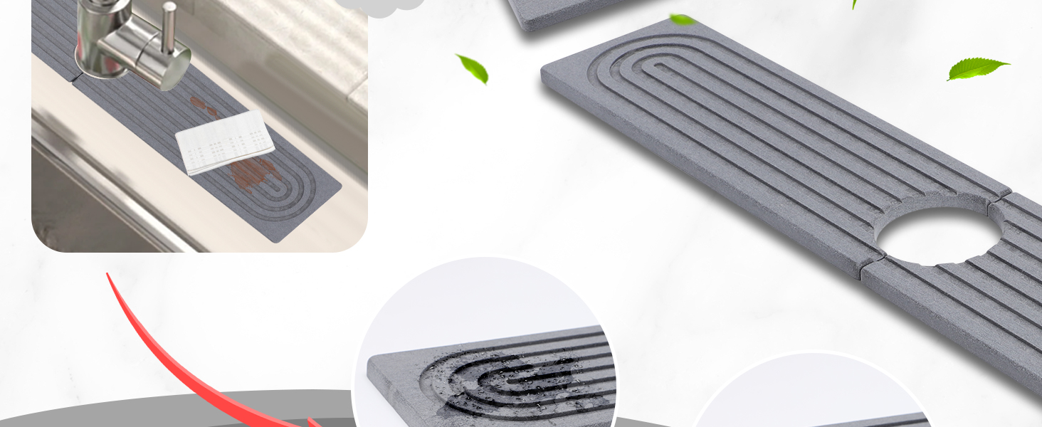 Protection Contre Les éclaboussures de Robinet en Silicone