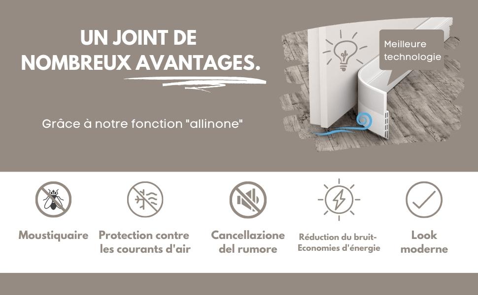 le joint de porte