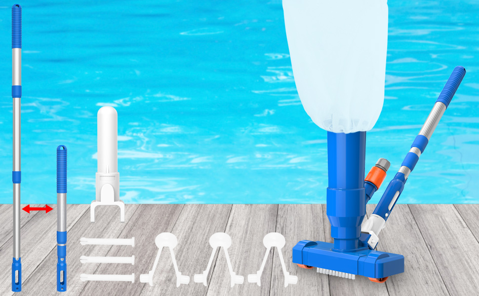 Kit d'aspirateur de Piscine amélioré