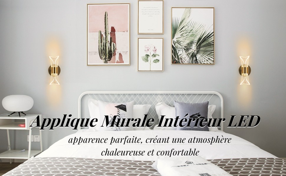 applique murale led intérieure