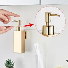wall mounted soap dispenser