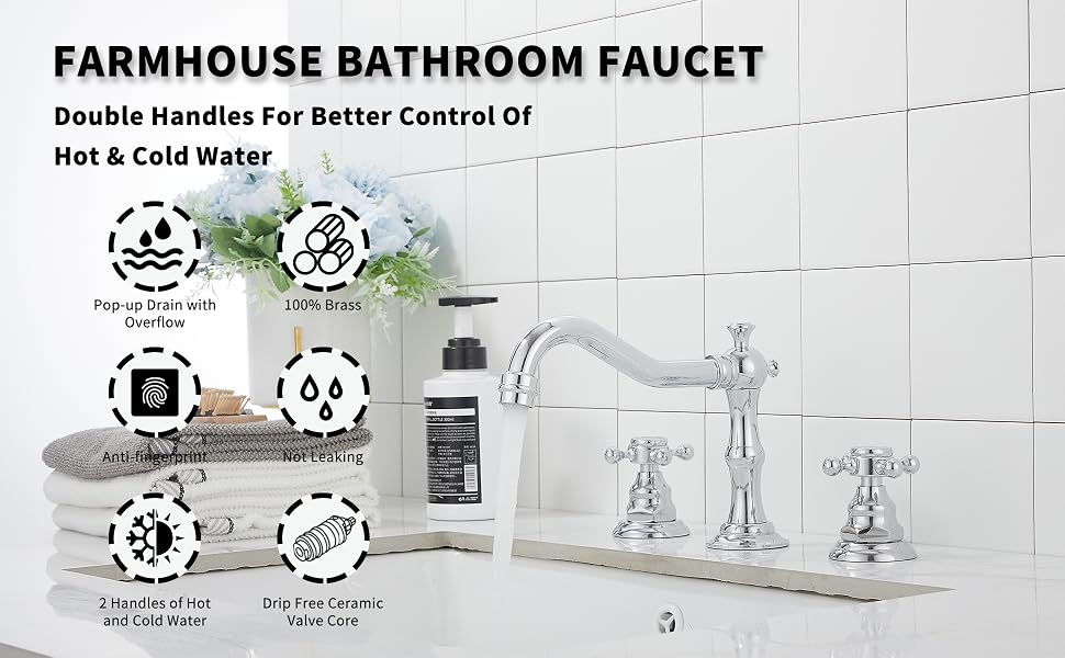 chrome faucet