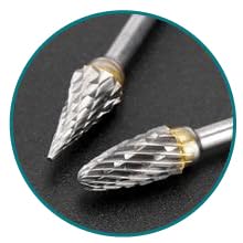 Fresa rotativa, Accesorios para herramientas rotativas, Brocas para amoladora, Cabezal de amolado