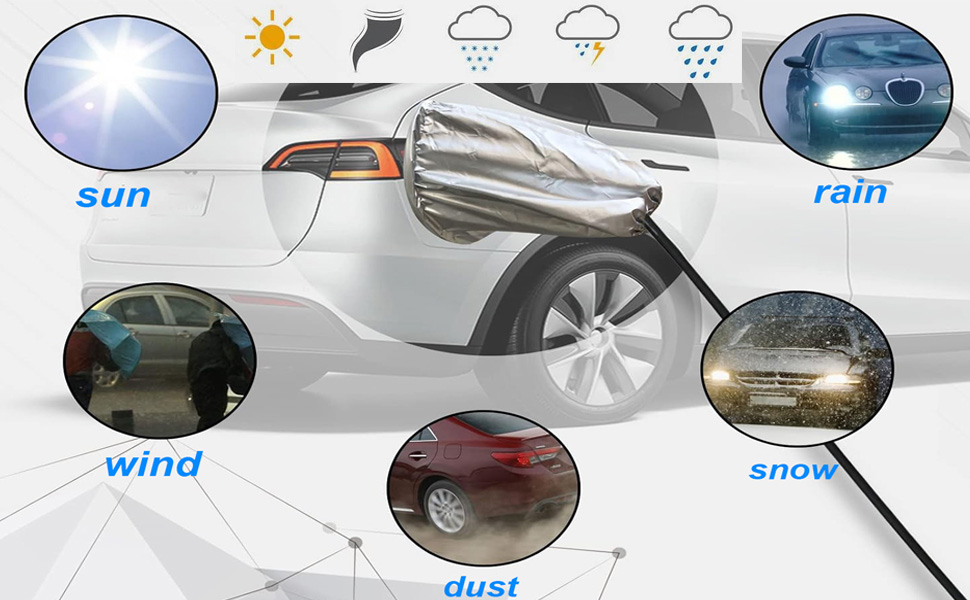 Housse de protection contre la pluie pour station de chargement de véhicule électrique