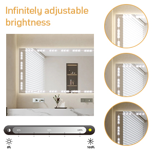 Led Miroir Lampe Dimmable Lampe pour Miroir 