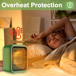 Small Portable PTC Ceramic Heaters for Bedroom