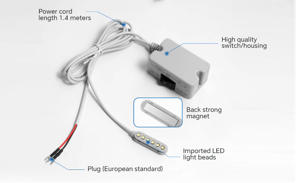 Lampe de Col de Cygne de Travail Légère 30 LED avec Base magnétique