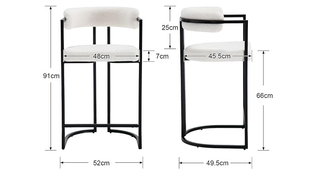 chaise bar 66cm