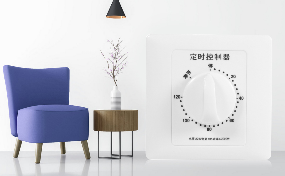 Countdown Steuerung Timer Socket Time Switch 86 Panel(120 Minuten)