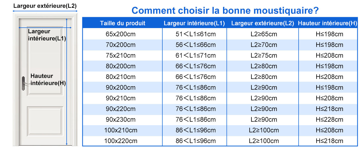 MYCARBON moustiquaire porte magnétique vous permet d'avoir un été sans moustiques ni mouches.