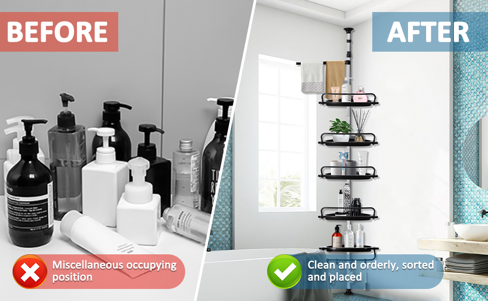 étagère douche