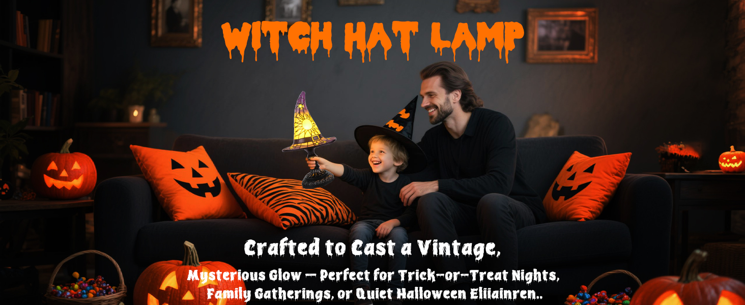 witch hat lamp